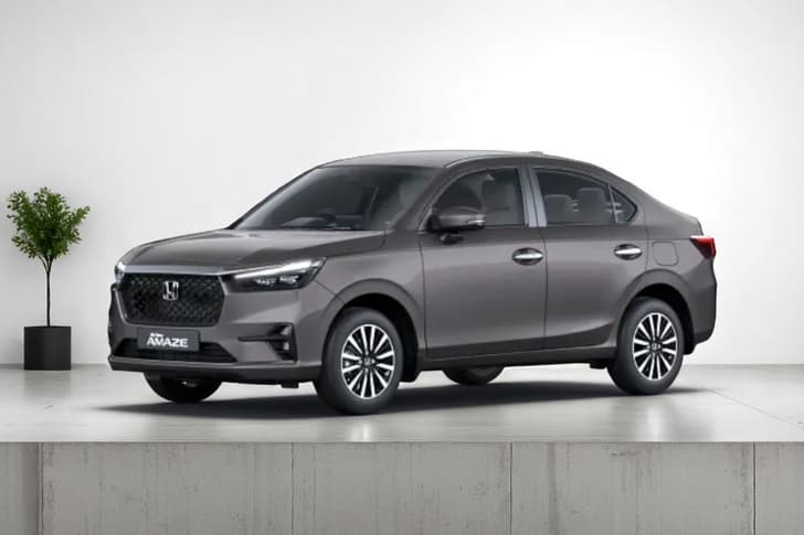Honda Amaze Color Meteoroid Grey Metallic
